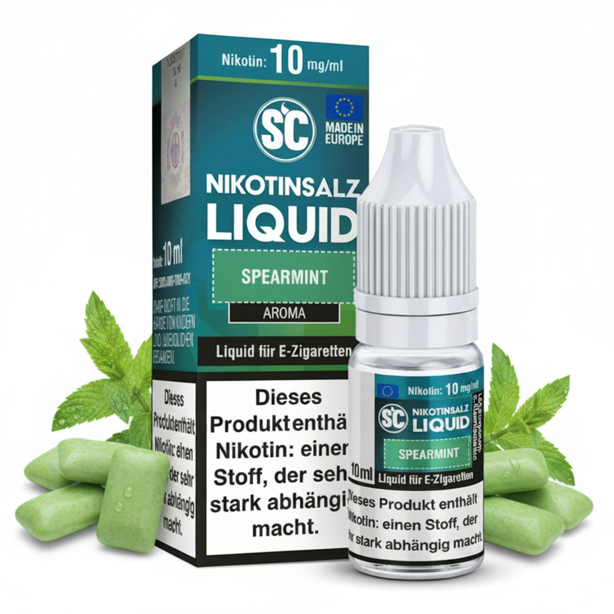 SC Nikotinsalz Liquid Spearmint – 10 ml