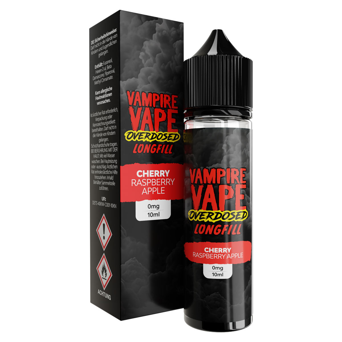 Aroma (Longfill) Overdosed Cherry Raspberry Apple Vampire Vape 10ml (60ml Flasche)