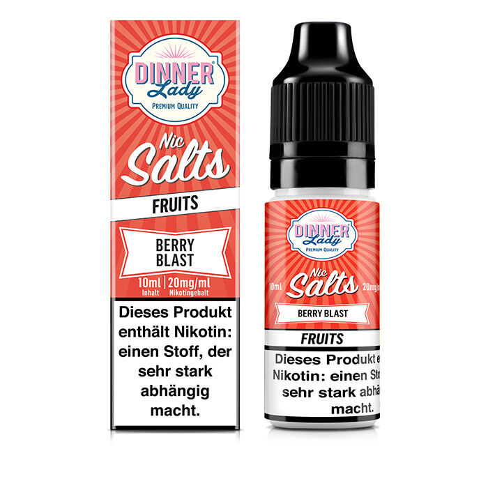 *ABVERKAUF* Liquid Nikotinsalz 50/50 - Berry Blast Dinner Lady 10ml