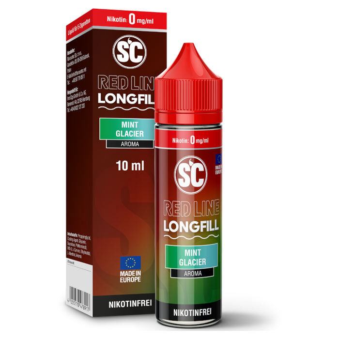 Aroma (Longfill) Mint Glacier SC Red Line 10ml (60ml Flasche)