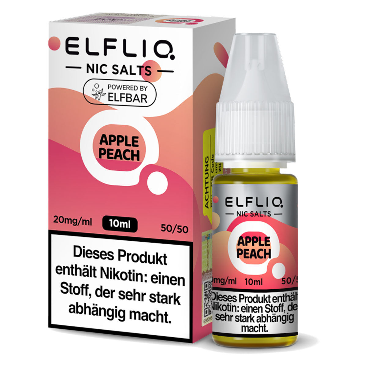 Liquid Nikotinsalz Apple Peach ELFLIQ 10ml 20mg/ml