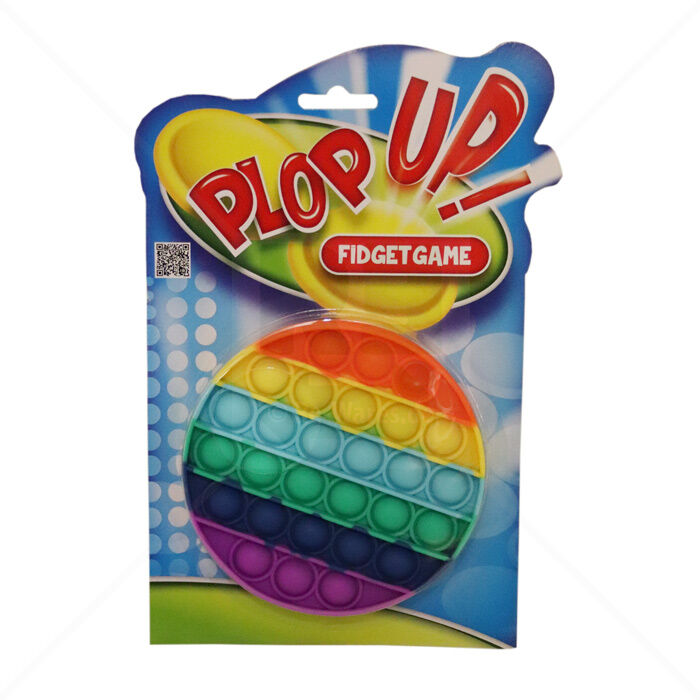OBILO Plop Up! Rainbow Bubble Game – Familienspiel ab 3 Jahren