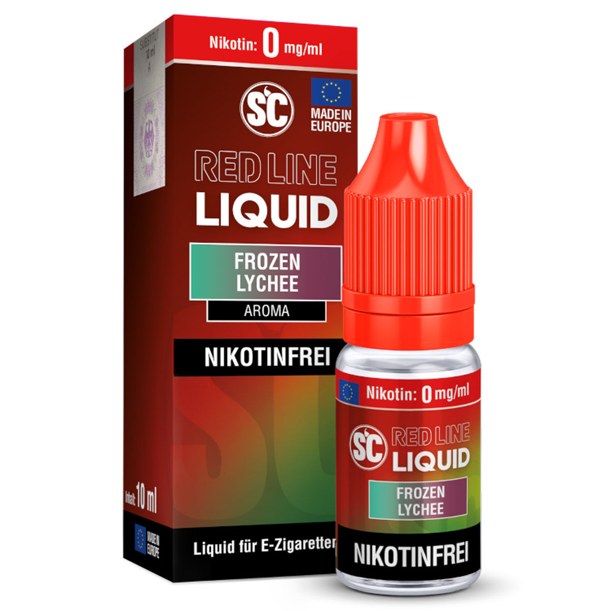 Liquid Nikotinsalz Red Line Frozen Lychee SC 10ml 00mg/ml (ohne)