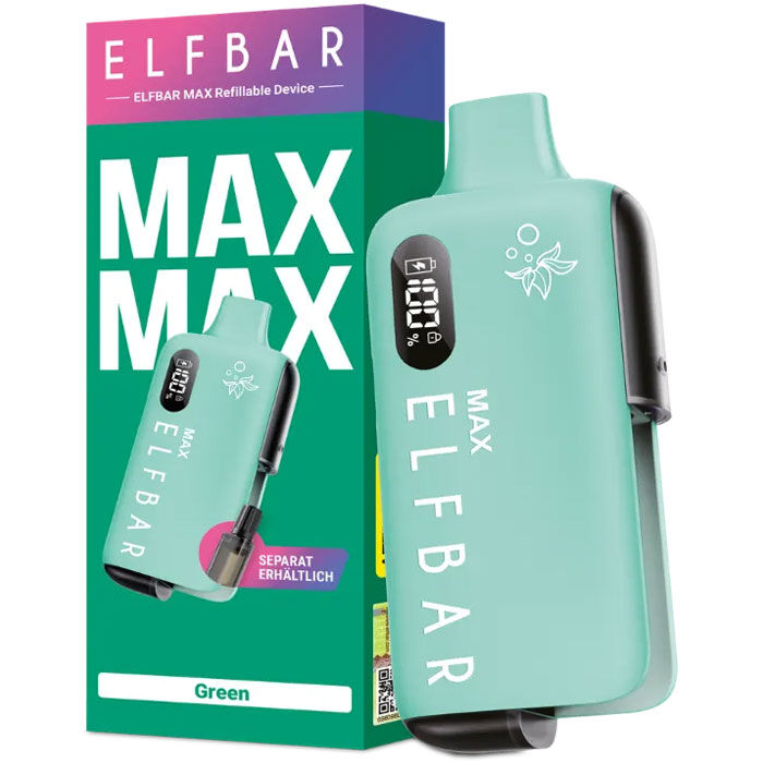 E-Zigaretten Akku ELFBAR Max 650mAh grün