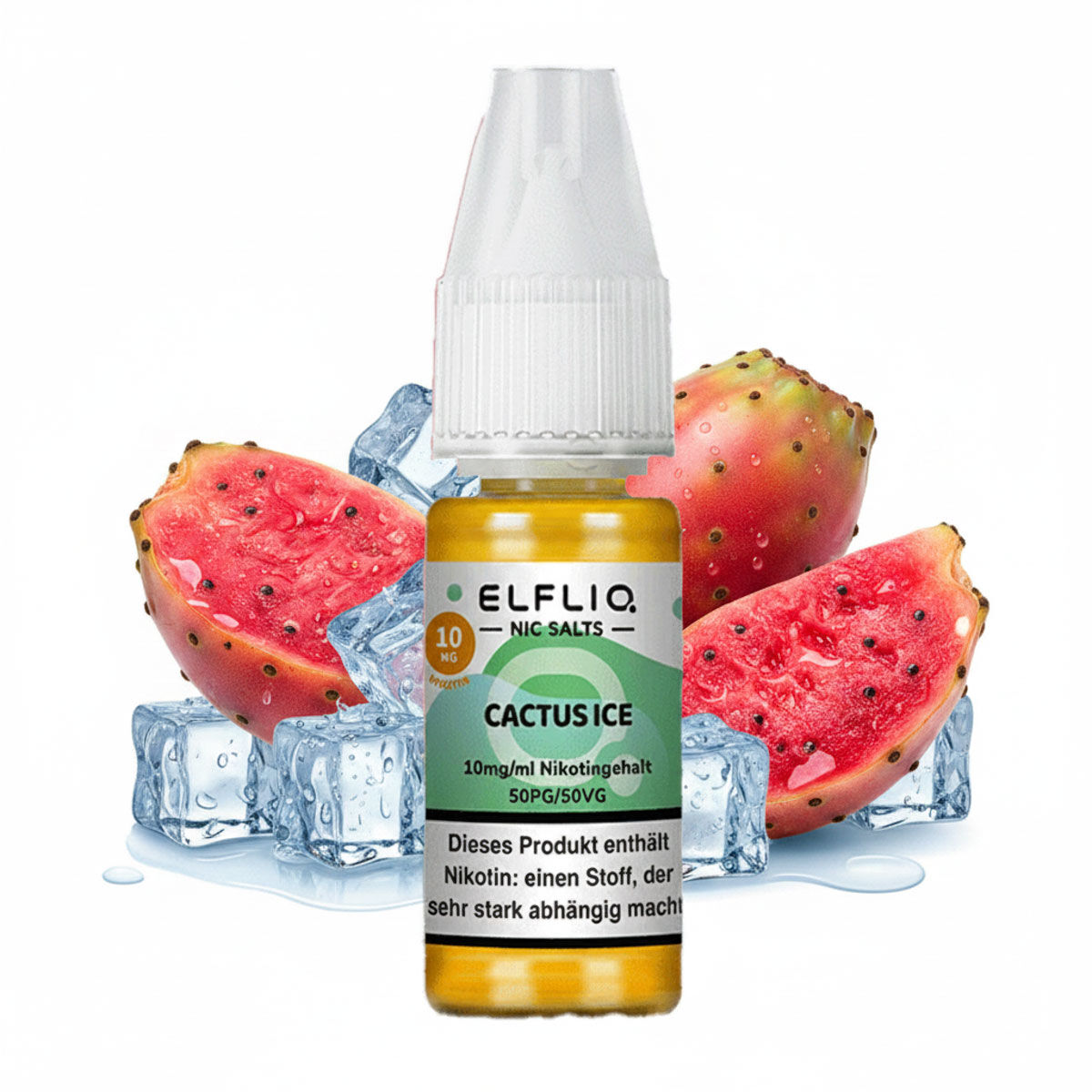 Liquid Nikotinsalz Cactus Ice ELFLIQ 10ml 10mg/ml (mittel)