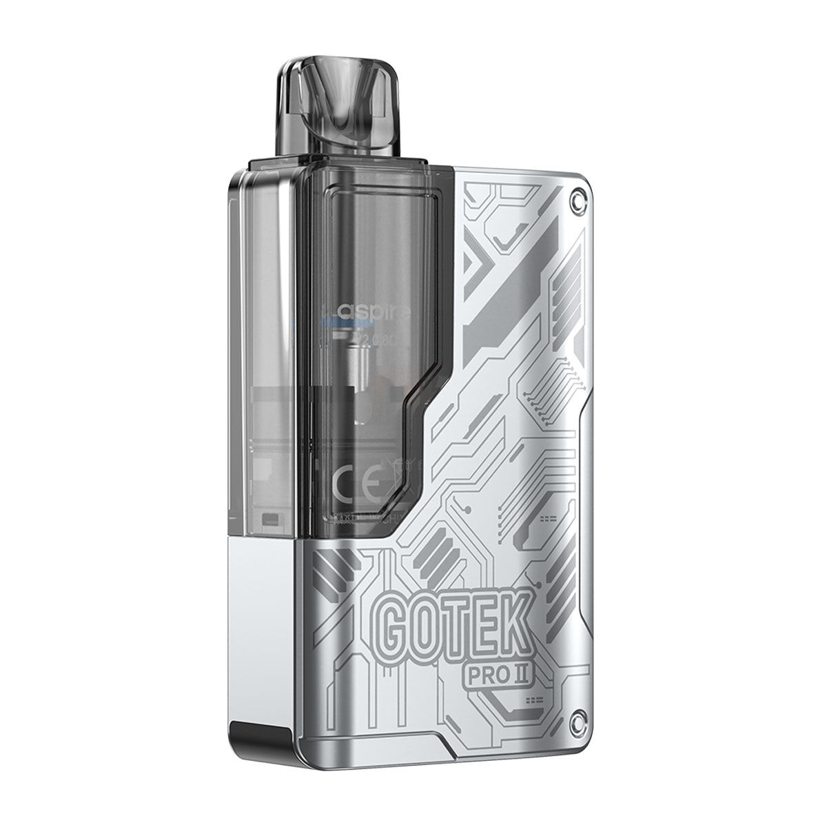E-Zigaretten Set ASPIRE Gotek Pro 2 2500mAh silber
