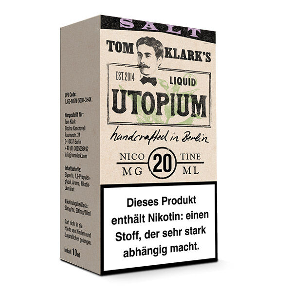 Liquid Nikotinsalz Utopium Tom Klark's 10ml 20mg/ml