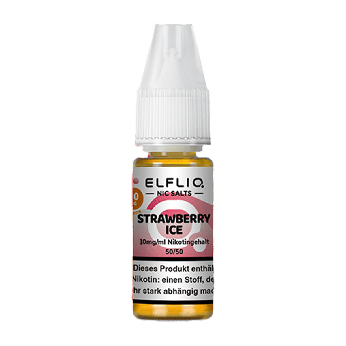 Liquid Nikotinsalz Strawberry Ice ELFLIQ 10ml 10mg/ml