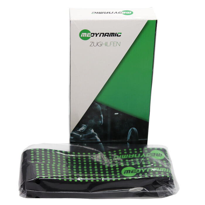 Zughilfen meDynamic aus Baumwolle mit Neopren und Gel Grip