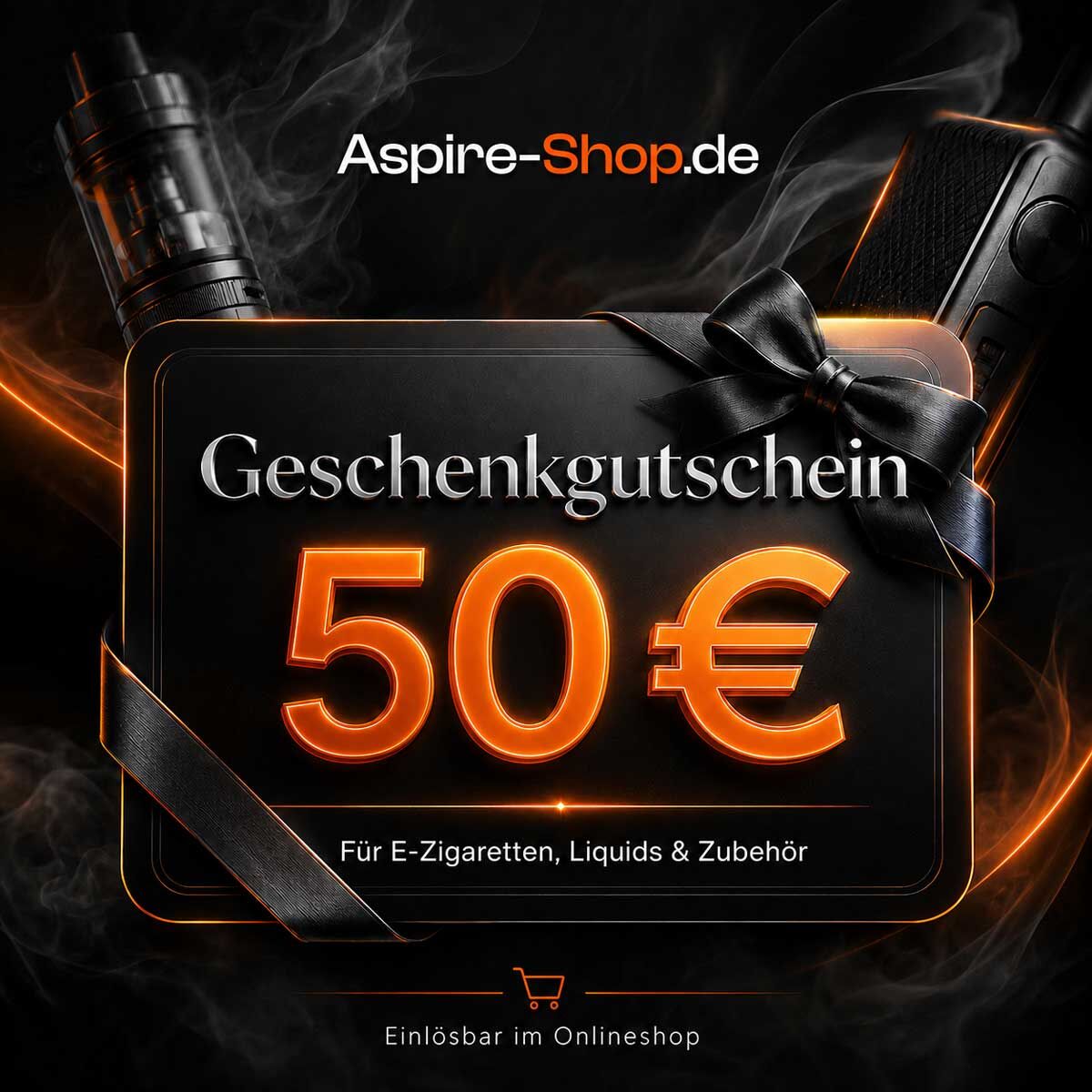 ASPIRE Geschenk-Gutschein 50 Euro (nur digital)