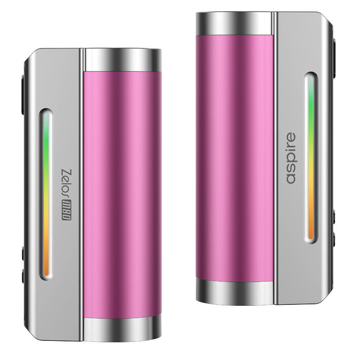 Akkuträger ASPIRE Zelos M80 2600mAh 80W pink-silber