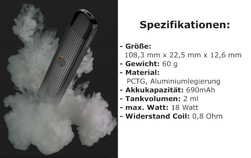 *ABVERKAUF* E-Zigaretten Set UWELL Caliburn G