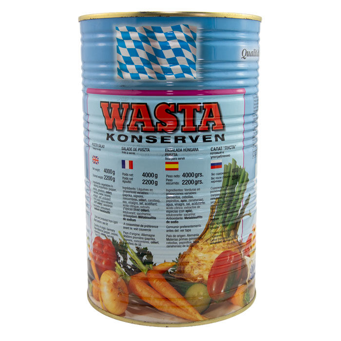 Pusztasalat in Dose 5L von WASTA