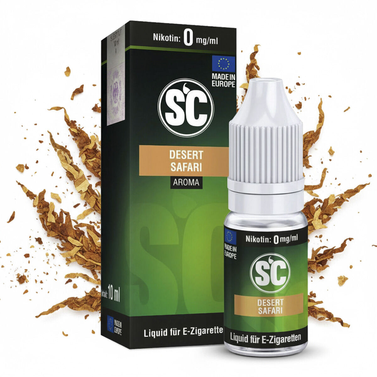 SC Liquid Desert Safari Tabak 10 ml 0 mg/ml