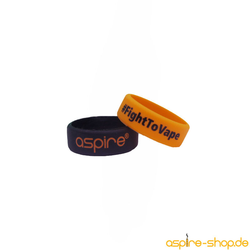 *ABVERKAUF* Vapeband Set 22mm orange & schwarz Aspire