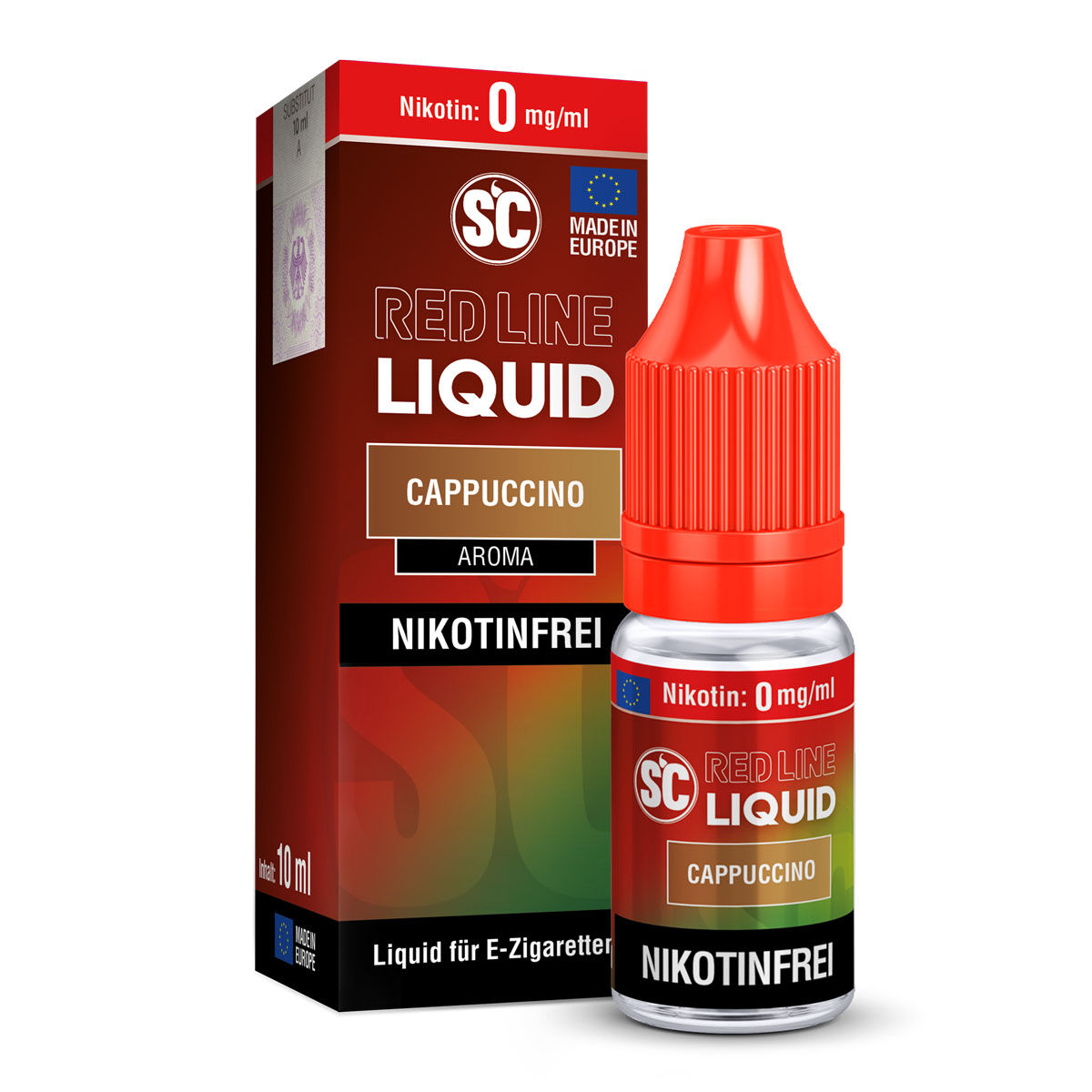 Red Line Cappuccino SC Nikotinsalz-Liquid 0 mg/ml 10 ml