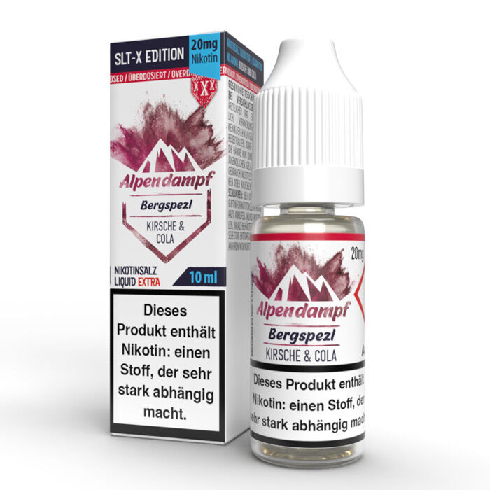 Liquid Nikotinsalz SLT-X Bergspezl Alpendampf 10ml 20mg/ml