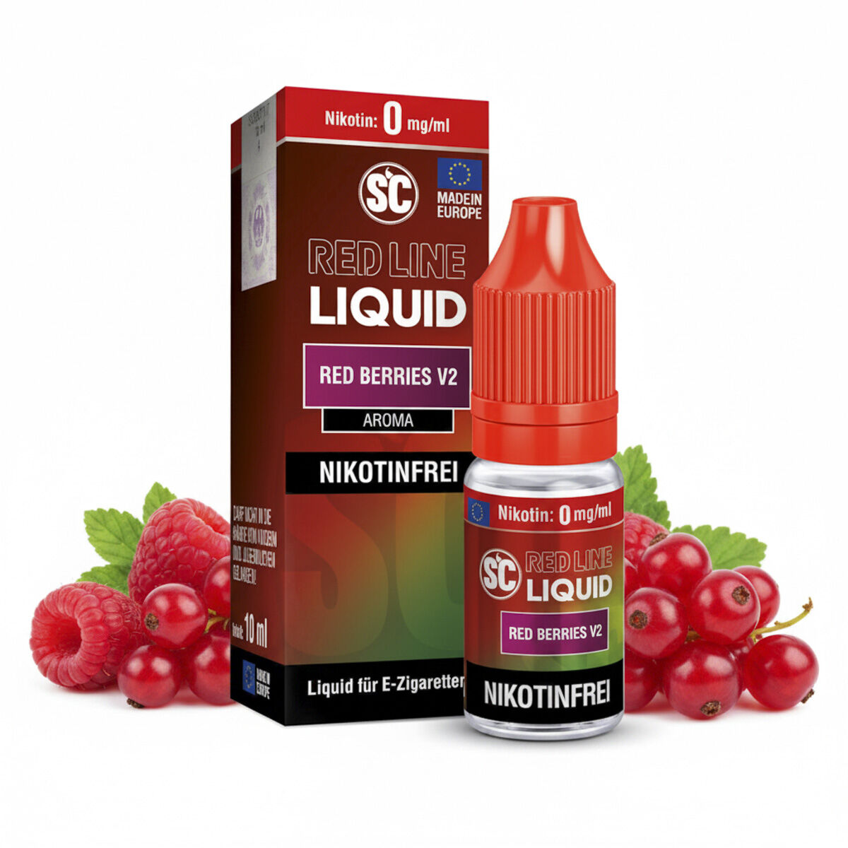 SC Red Line Red Berries v2 Nikotinsalz-Liquid 00 mg/ml 10 ml