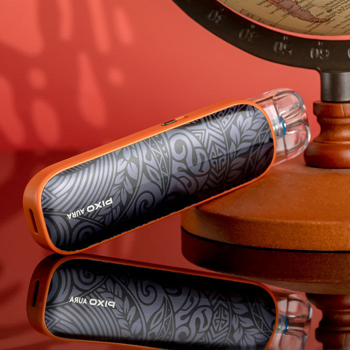 E-Zigaretten Set ASPIRE Pixo Aura 1300mAh tribal orange