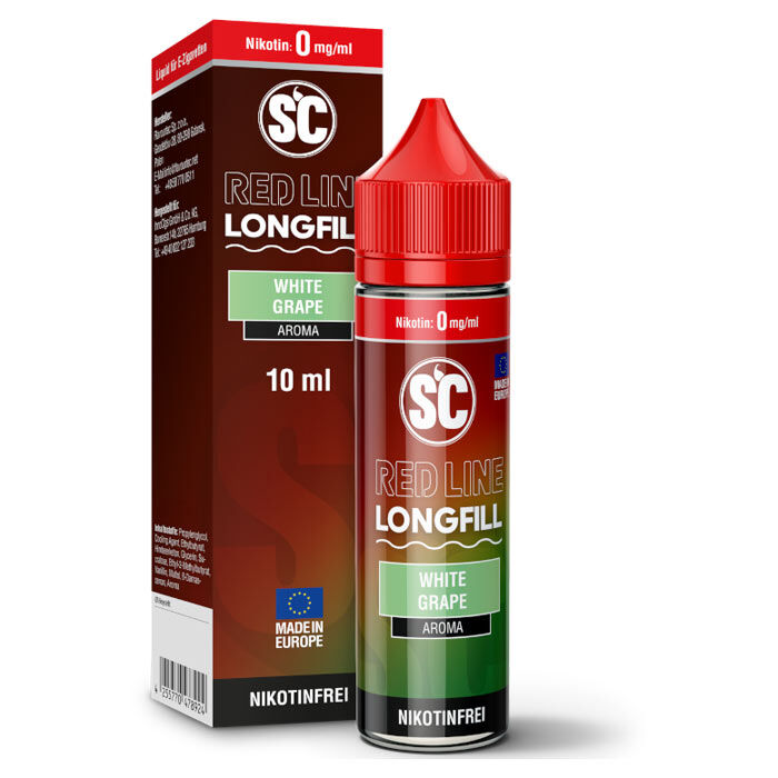 Aroma (Longfill) White Grape SC Red Line 10ml (60ml Flasche)