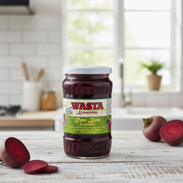 Rote Bete Scheiben im Glas 370ml von WASTA