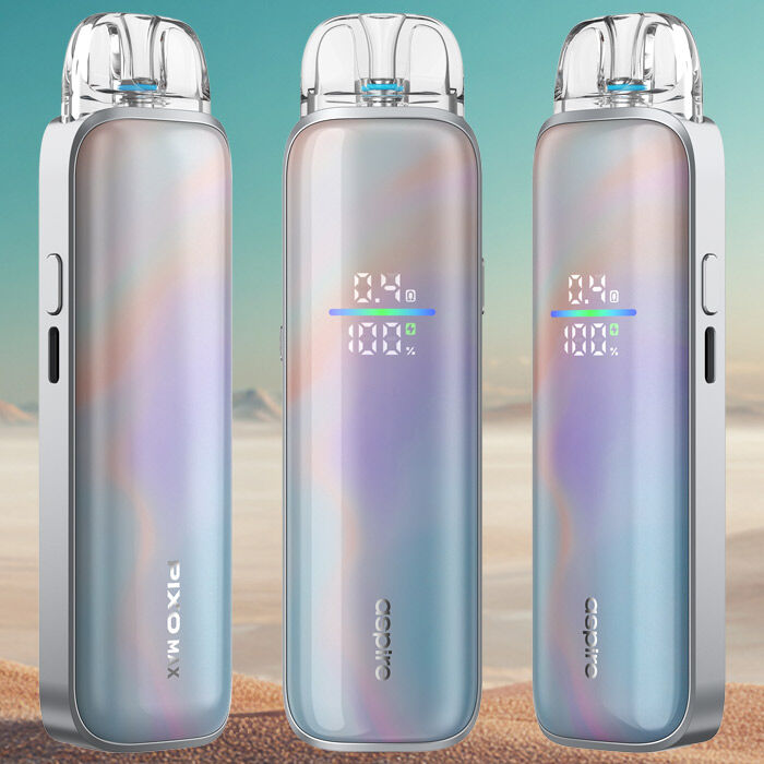E-Zigaretten Set ASPIRE Pixo Max 2600mAh weiß (white glow)