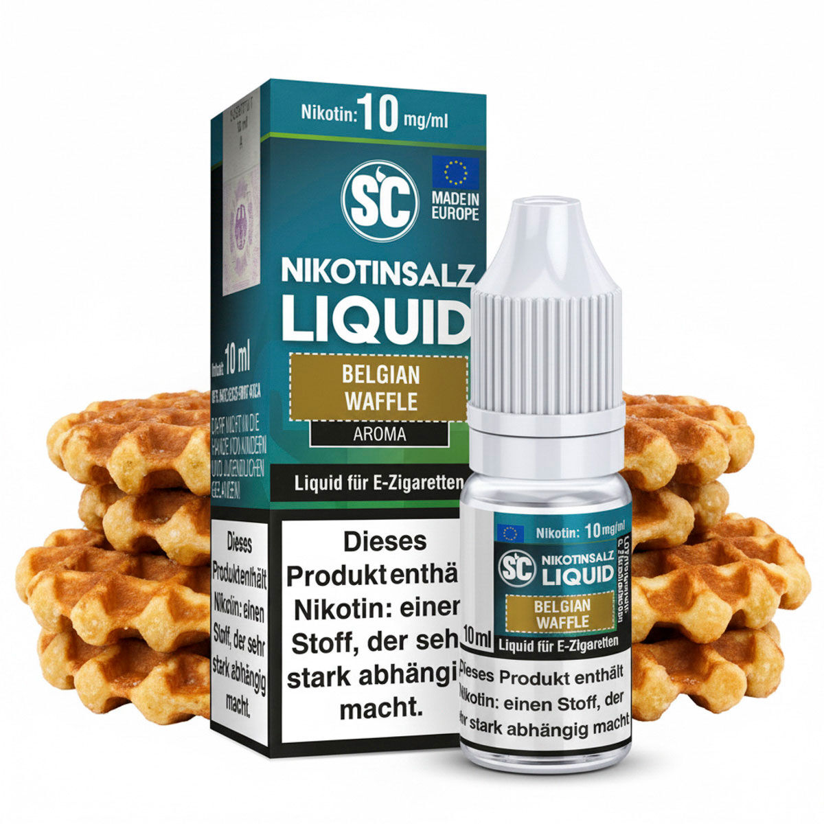 Liquid Nikotinsalz Belgian Waffle SC 10ml 10mg/ml
