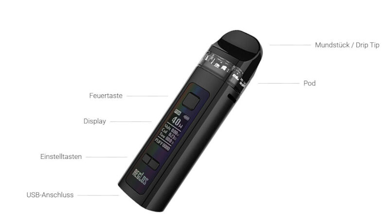 *ABVERKAUF* E-Zigaretten Set UWELL Aeglos