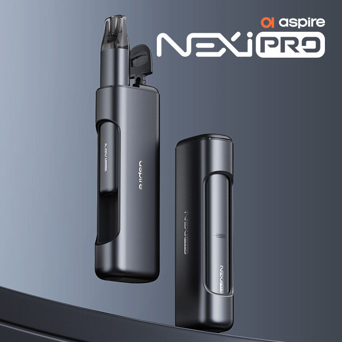 E-Zigaretten Set ASPIRE Nexi Pro Combo 2000mAh grau (dark grey)