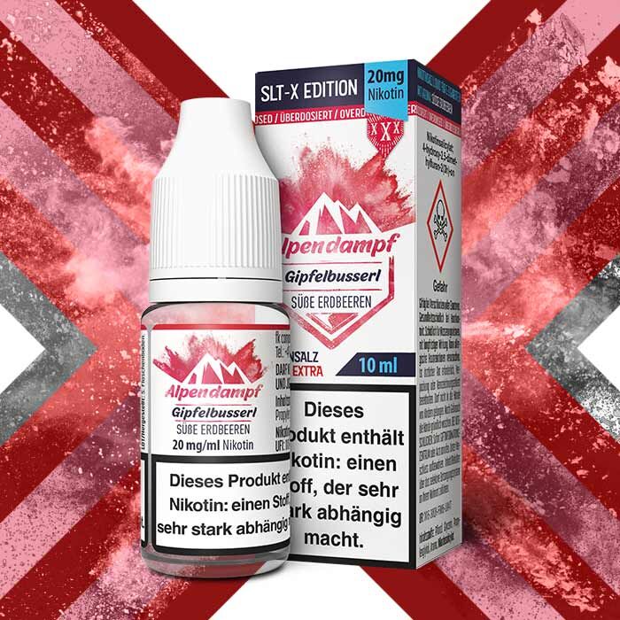 Liquid Nikotinsalz SLT-X Gipfelbusserl Alpendampf 10ml 20mg/ml (stark)