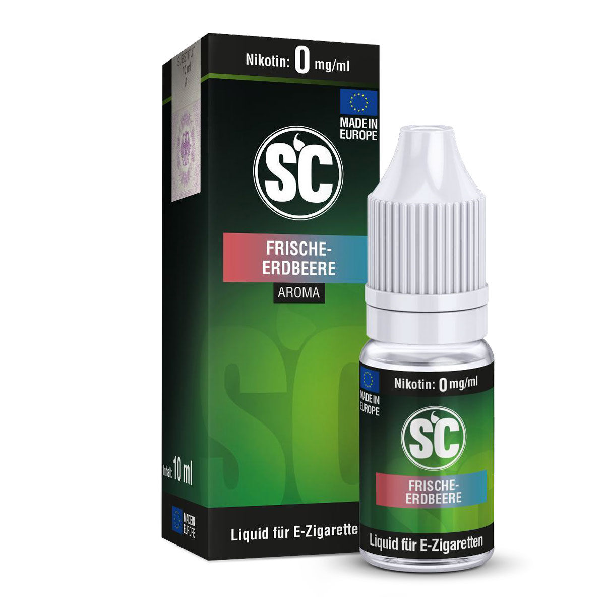 Liquid Frische Erdbeere SC 10ml 00 mg/ml (ohne)