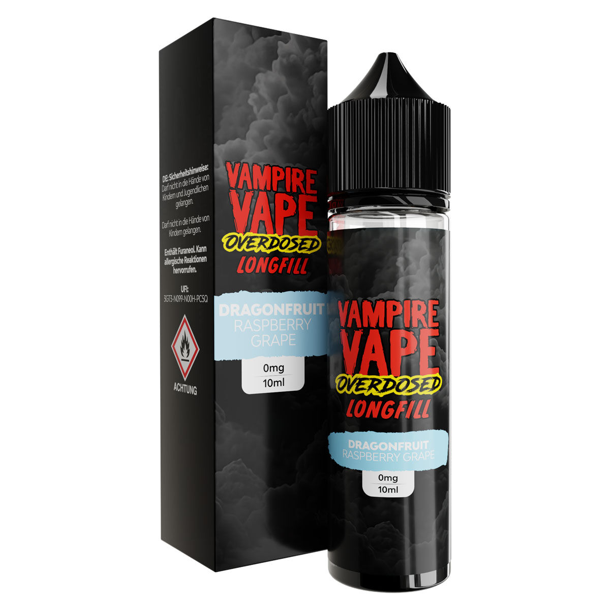 Vampire Vape Overdosed Dragonfruit Raspberry Grape Longfill-Aroma 10 ml