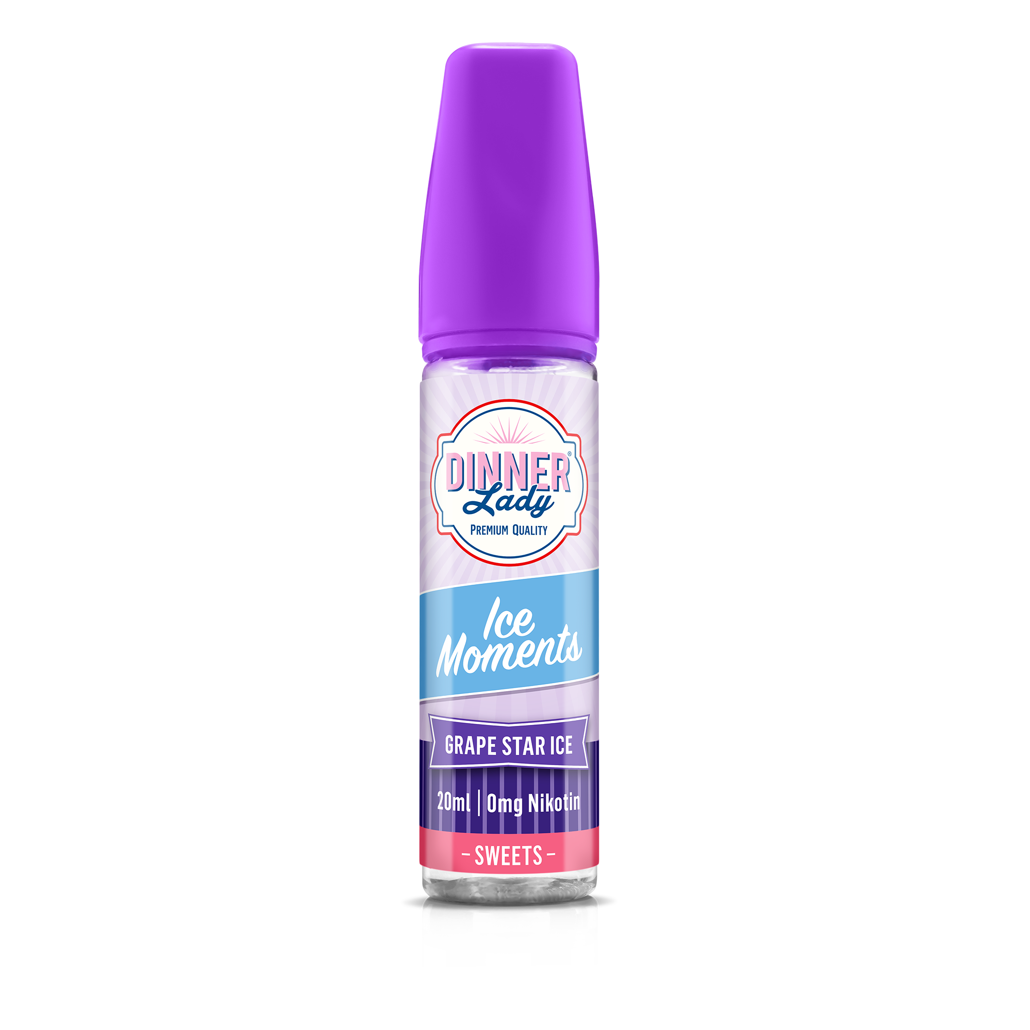 Aroma (Longfill) Grape Star Ice Dinner Lady 20ml (60ml Flasche)