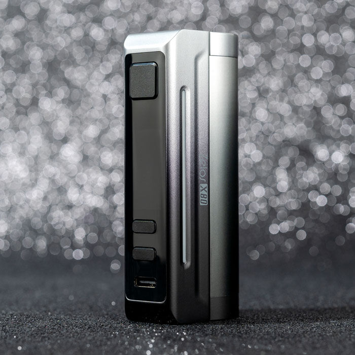 Akkuträger ASPIRE Zelos X80 80 Watt 1x18650 black gradient (schwarz-silber)