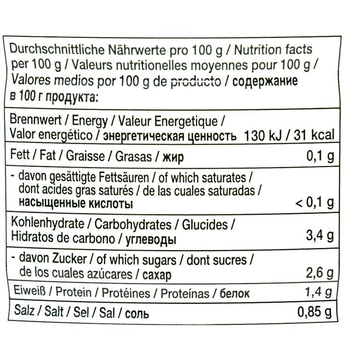 Sauerkraut in Dose 10L von WASTA