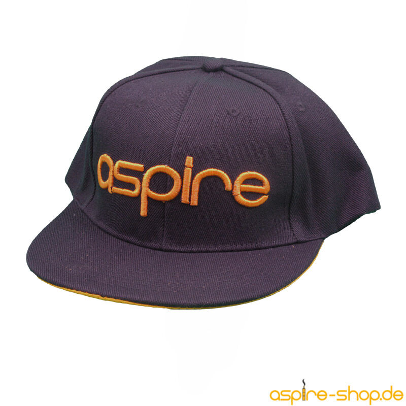 *ABVERKAUF* Cappy schwarz mit orangem Aspire Schriftzug