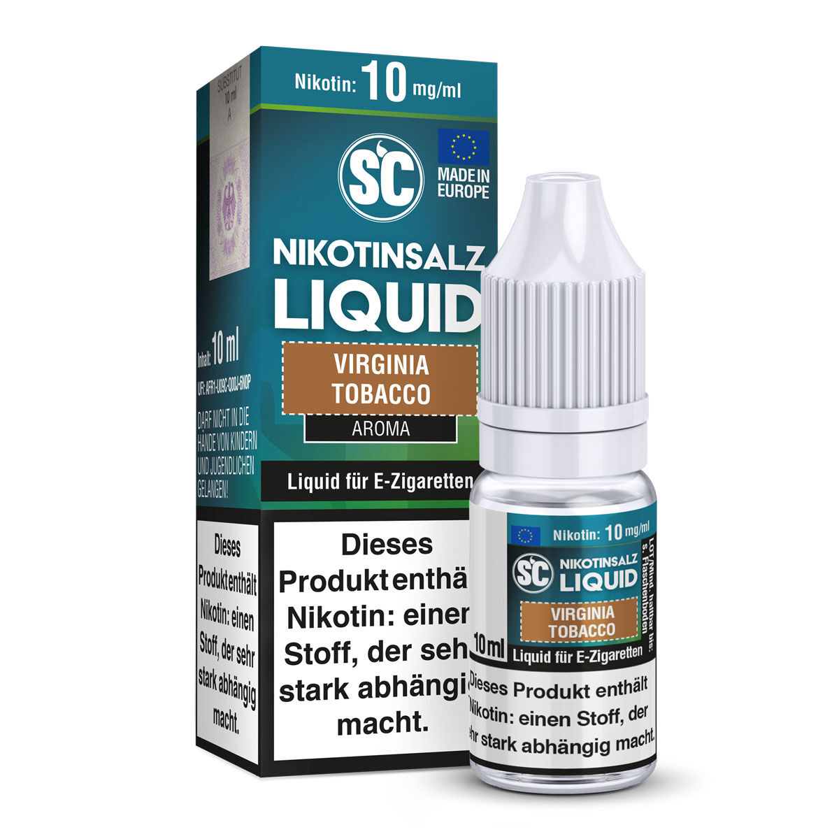Liquid Nikotinsalz Virginias Tobacco SC 10ml 10mg/ml