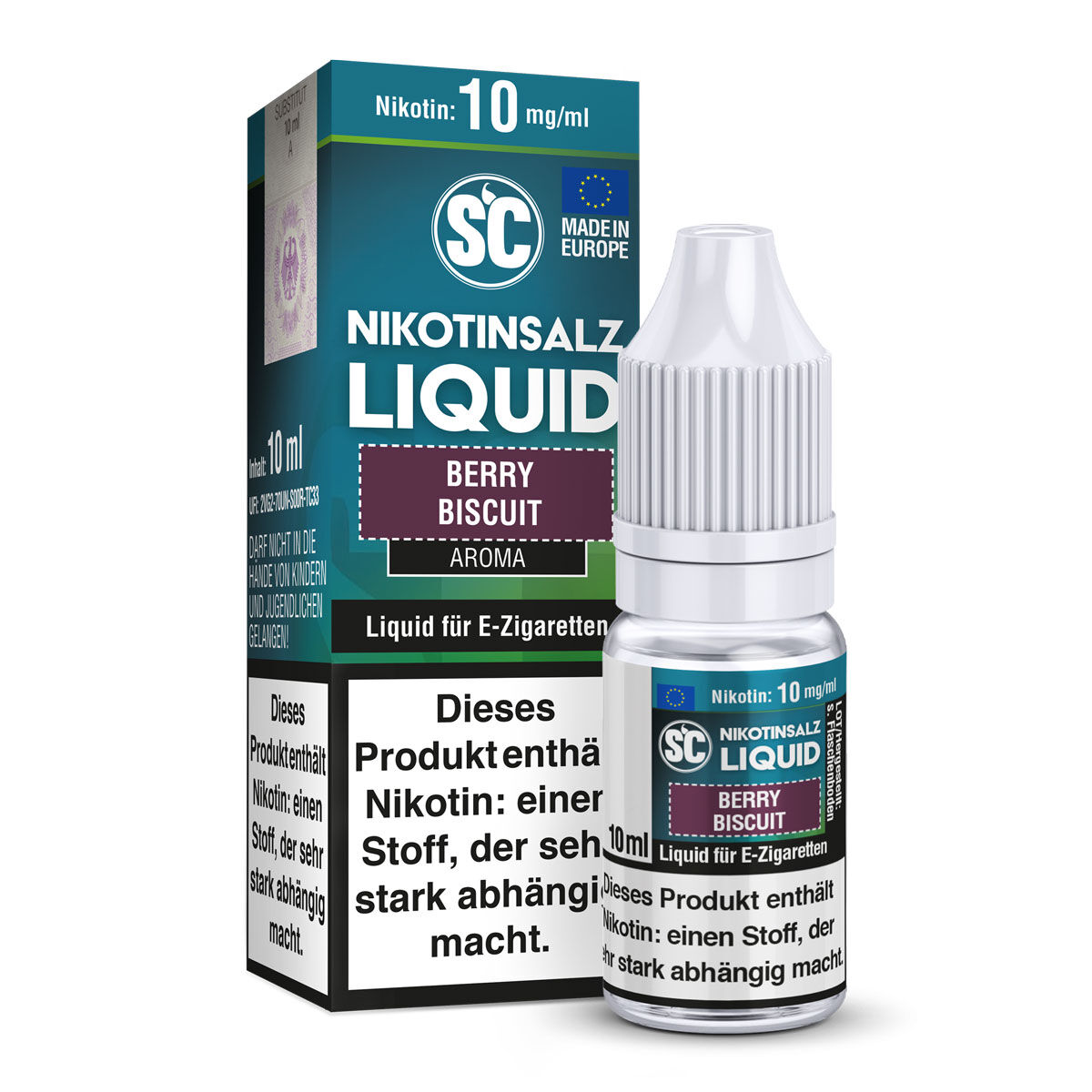 SC Berry Biscuit Nikotinsalz Liquid 10 mg/ml – 10 ml
