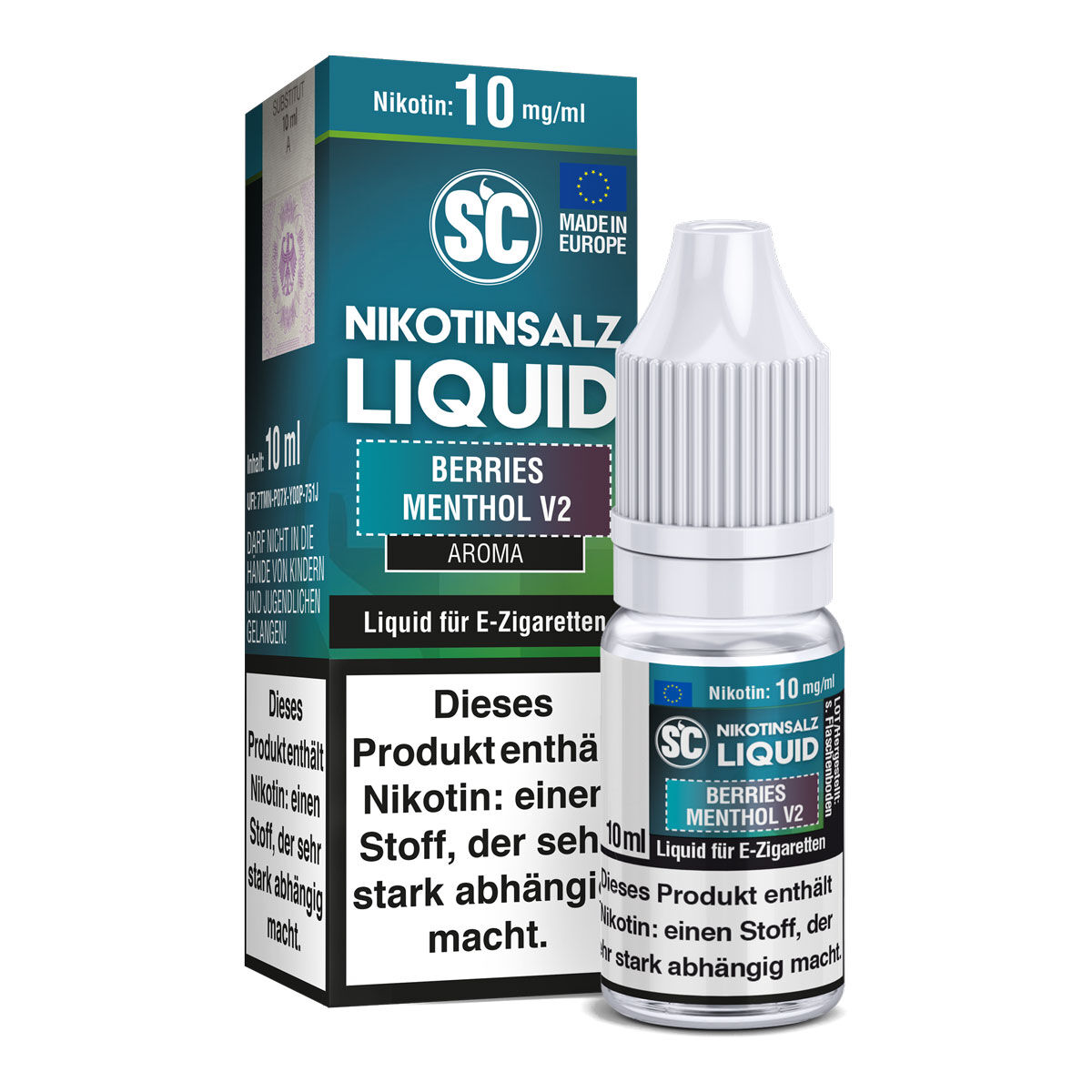 SC Nikotinsalz Liquid Berries Menthol v2 10 mg/ml 10 ml
