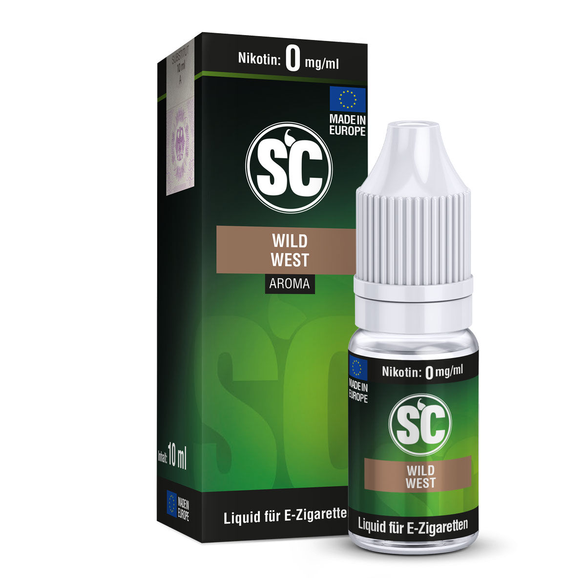 Liquid Wild West Tabak SC 10m 00 mg/ml (ohne)