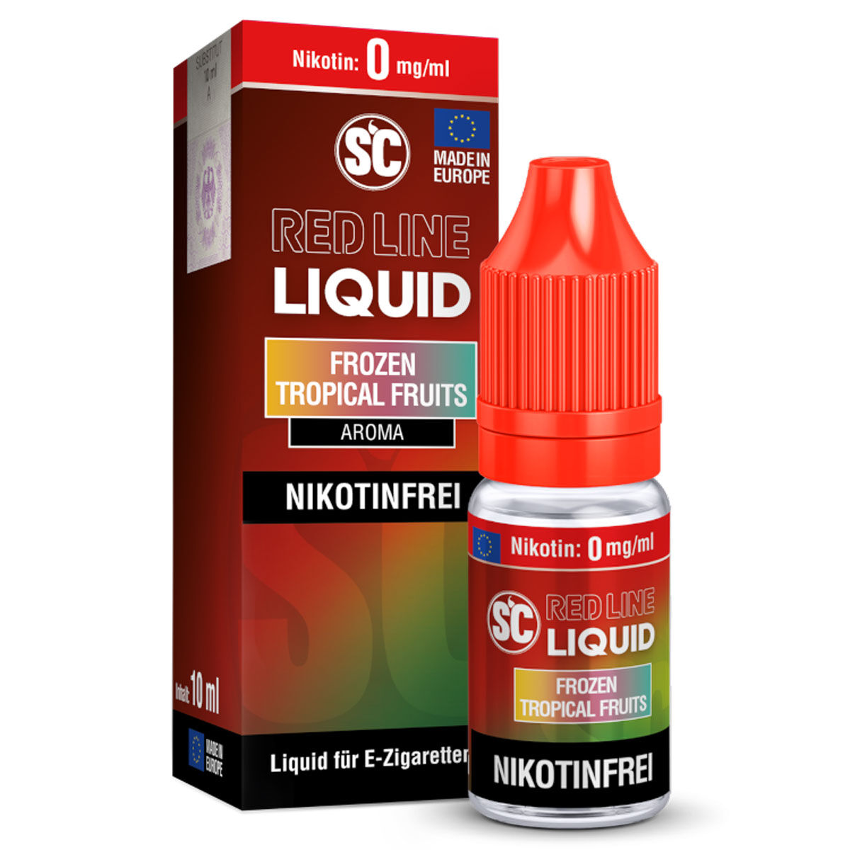 Liquid Nikotinsalz Red Line Frozen Tropical Fruits SC 10ml 00mg/ml (ohne)
