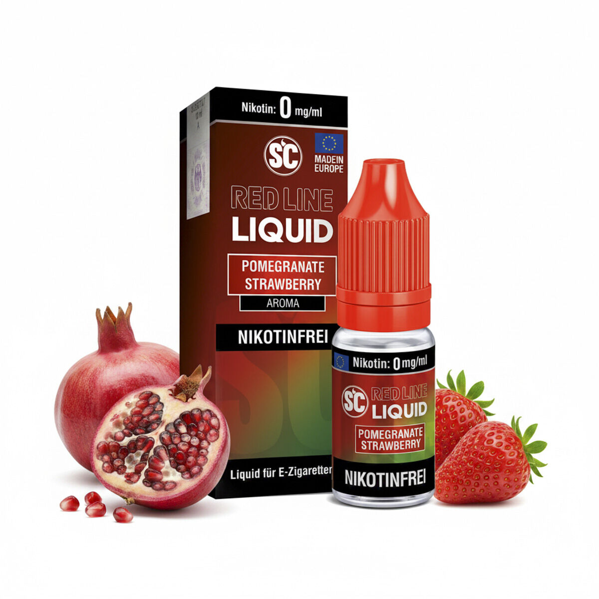 SC Red Line Pomegranate Strawberry Liquid 10 ml