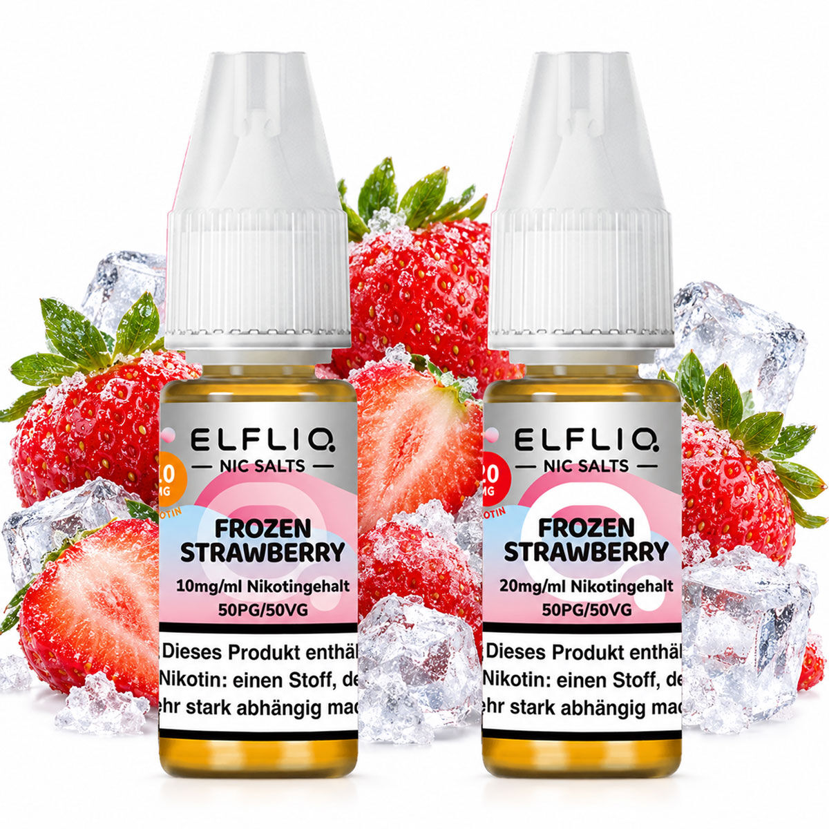 Liquid Nikotinsalz Frozen Strawberry ELFLIQ 10ml