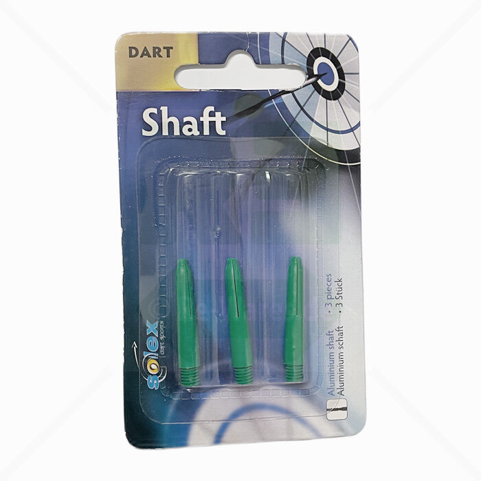 Dartschäfte Solex Sports 3er-Pack Aluminium Grün 28 mm
