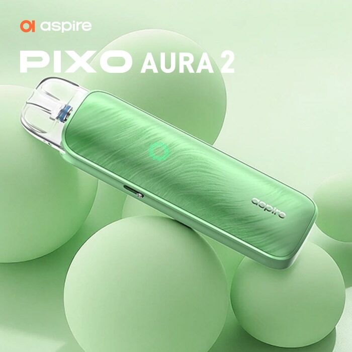E-Zigaretten Set ASPIRE Pixo Aura 2 1800mAh grün (sage green)