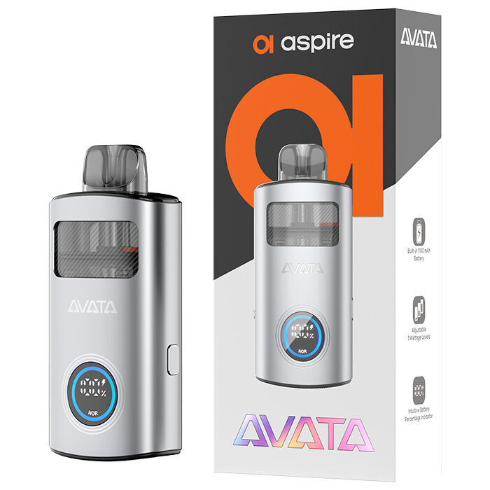 E-Zigaretten Set ASPIRE Avata 1100mAh silber