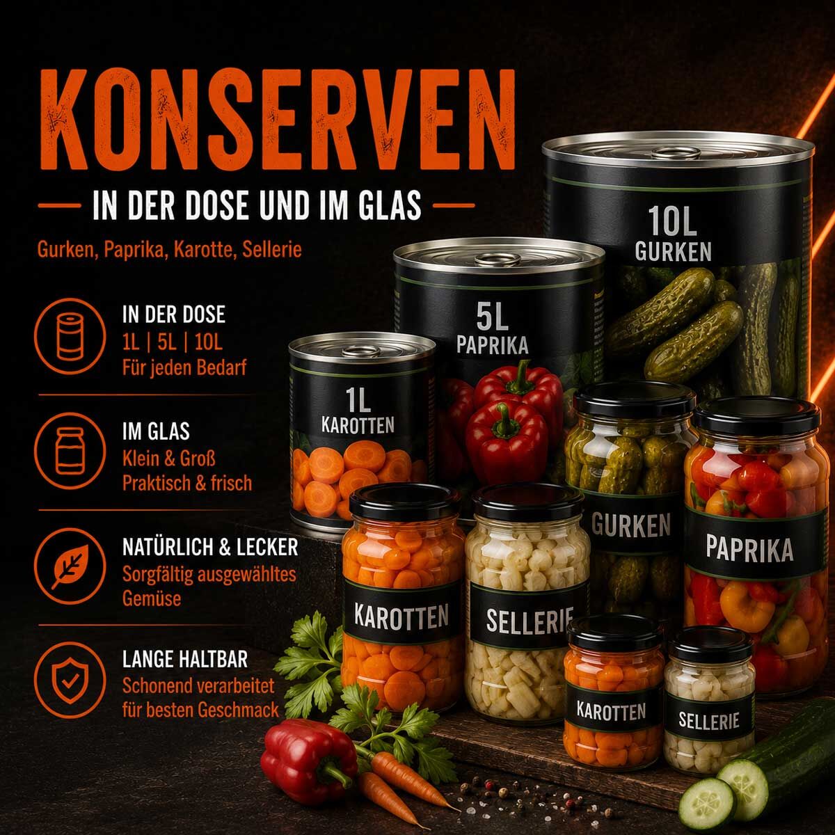 konserven dose glas
