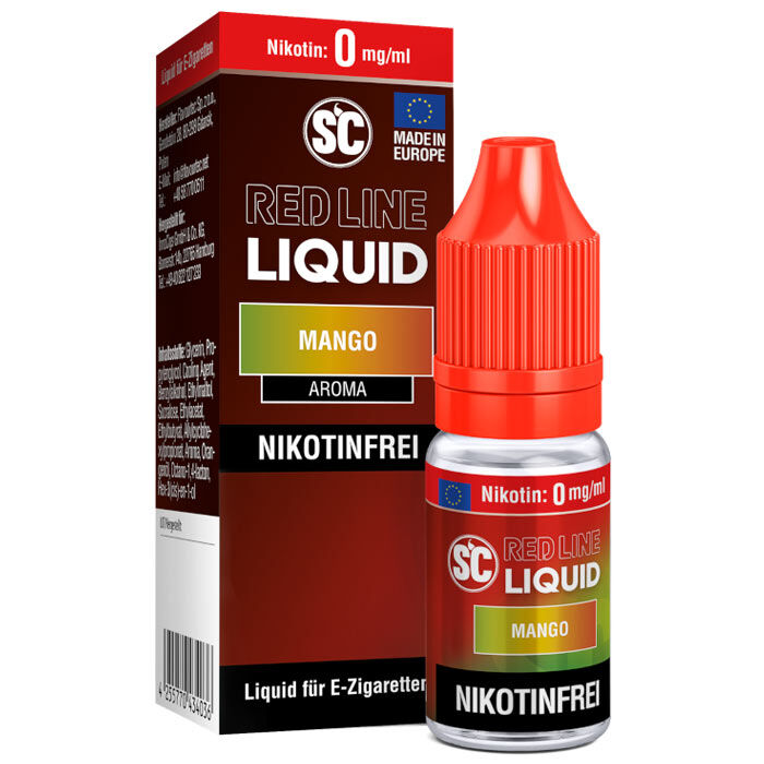 SC Red Line Mango Liquid 0 mg/ml – 10 ml