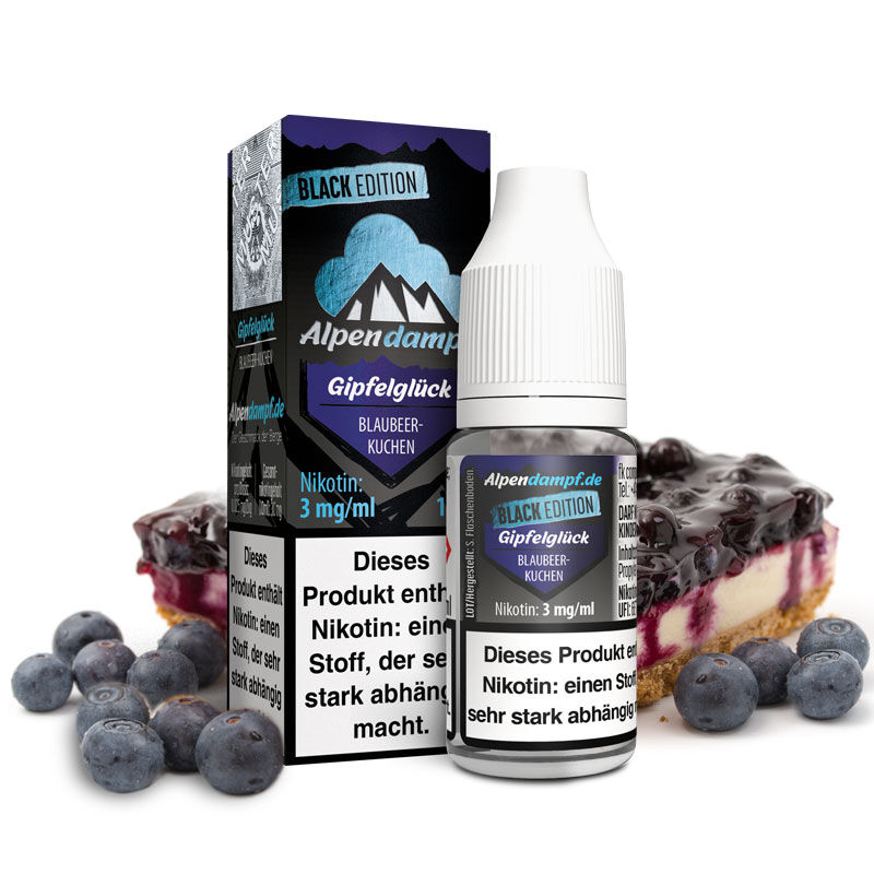 Liquid Black Edition Gipfelglück Alpendampf 10ml