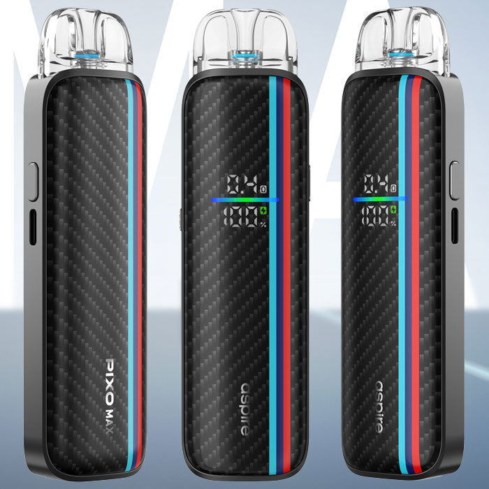E-Zigaretten Set ASPIRE Pixo Max 2600mAh schwarz (speedy black)